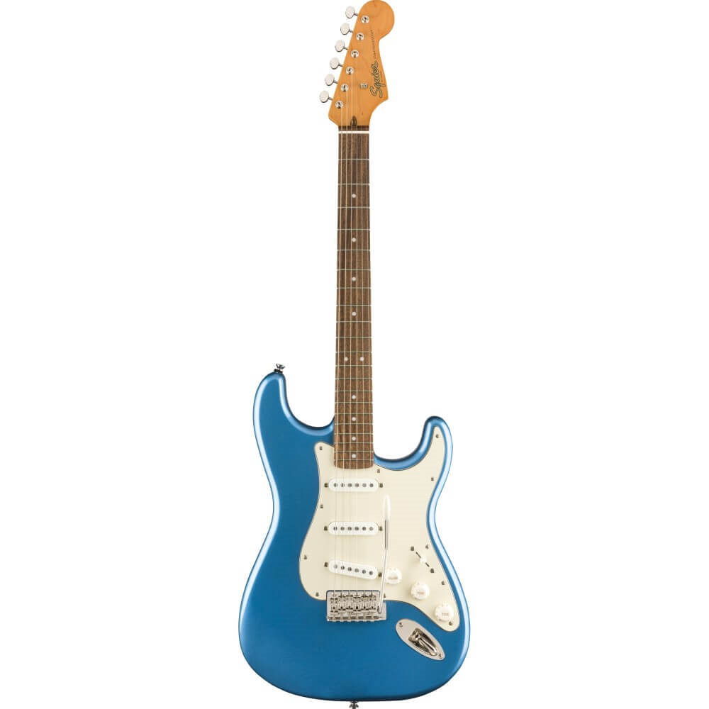 Squier Classic Vibe '60s Stratocaster Electric Guitar with Laurel Fretboard - Lake Placid Blue