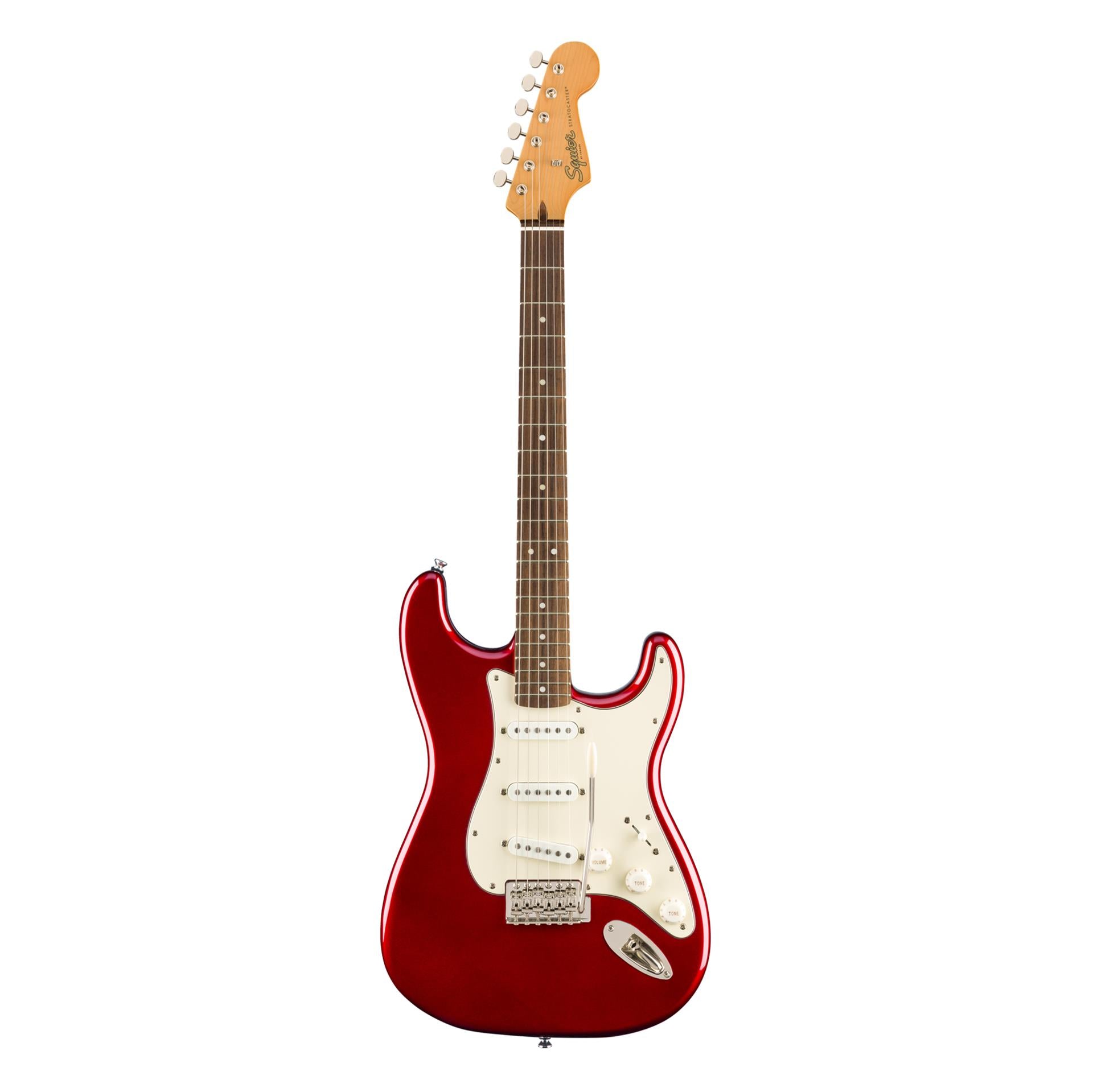 Squier Classic Vibe 60s Stratocaster Electric Guitar LRL Candy Apple Red