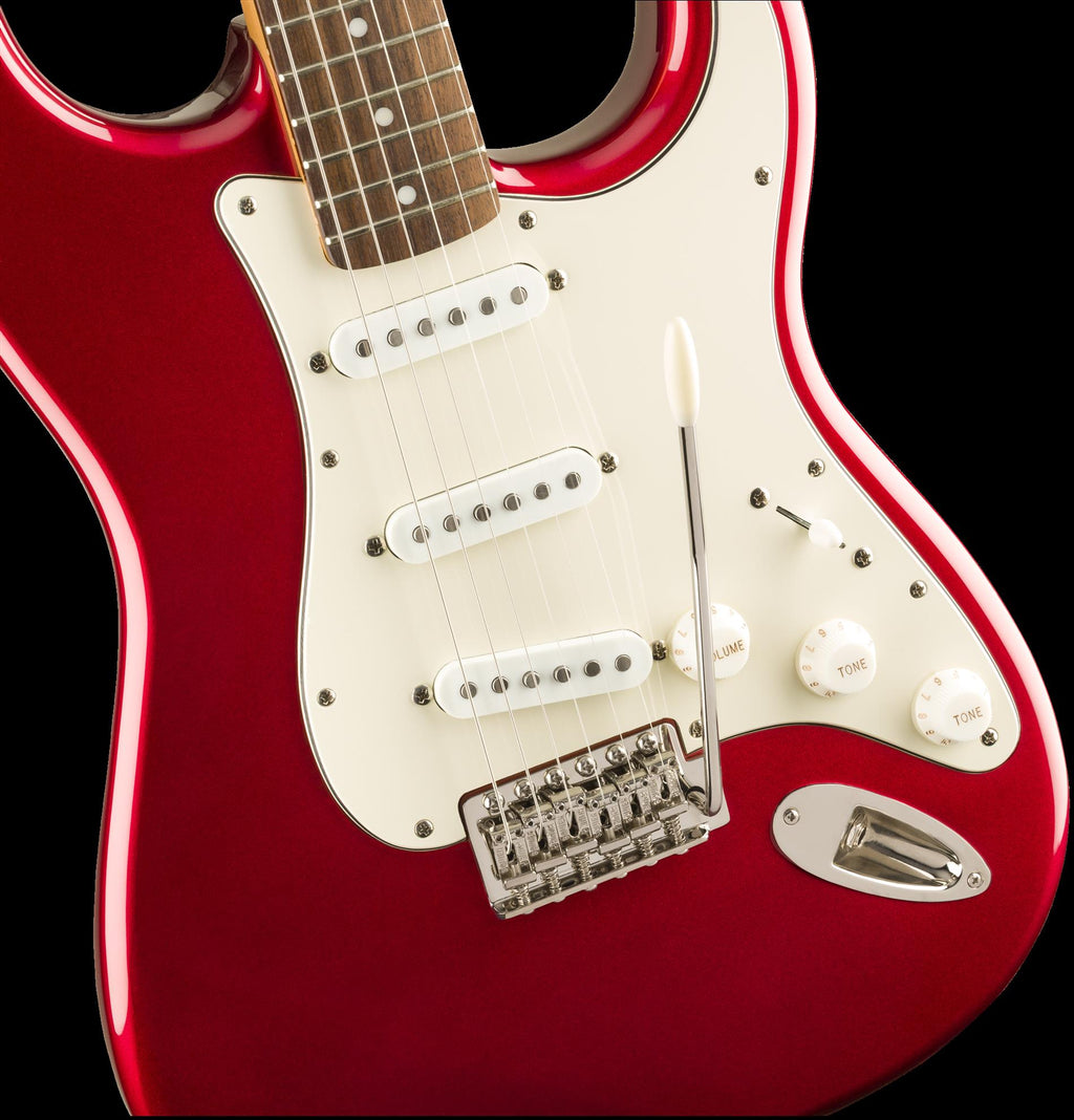 Squier Classic Vibe 60s Stratocaster Electric Guitar LRL Candy Apple Red