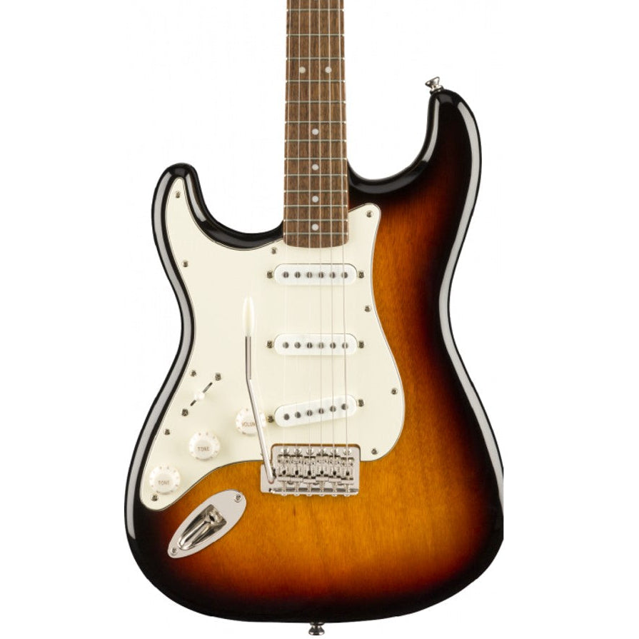 Squier Classic Vibe 60s Left-Handed Stratocaster Electric Guitar with Laurel Fingerboard in Sunburst