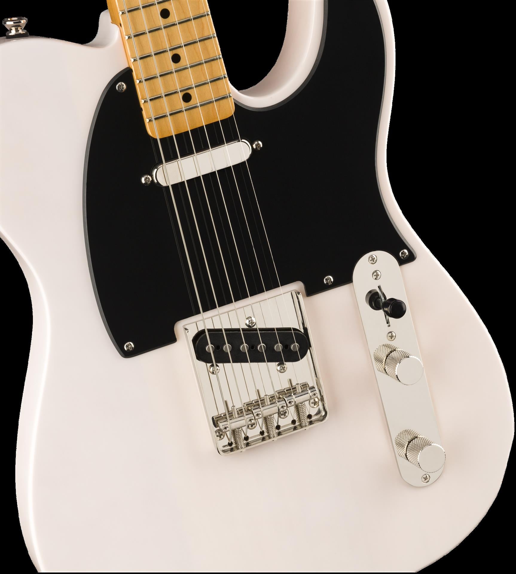 Squier Classic Vibe 50s Telecaster Electric Guitar - Maple Neck - White Blonde