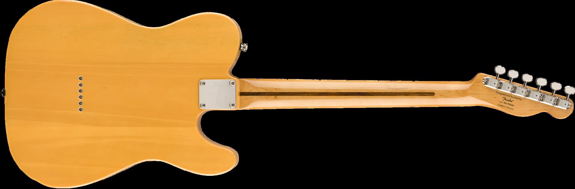 Squier Classic Vibe 50s Telecaster Left-Handed Electric Guitar - Maple Neck - Butterscotch Blonde