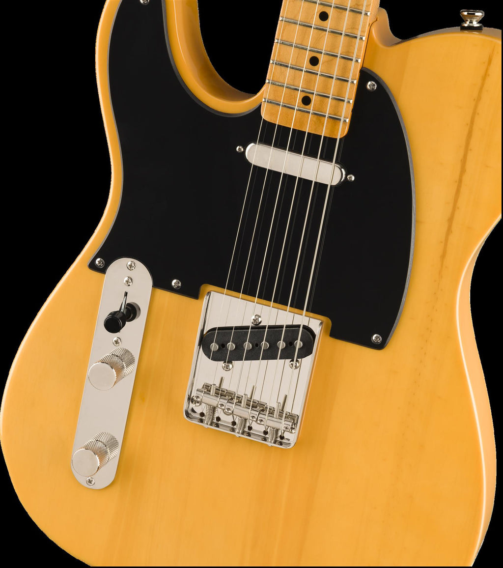 Squier Classic Vibe 50s Telecaster Left-Handed Electric Guitar - Maple Neck - Butterscotch Blonde