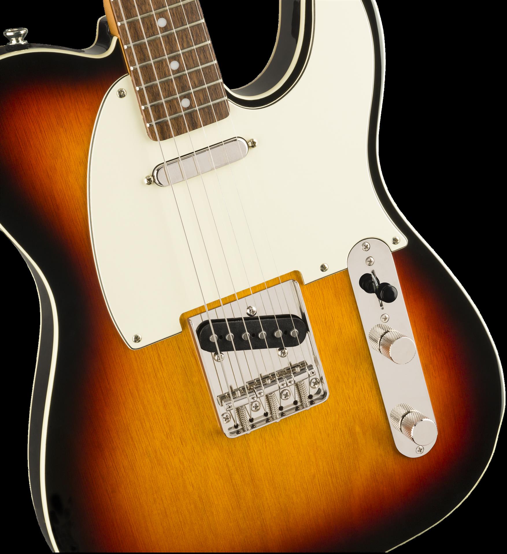 Squier Classic Vibe 60s Custom Telecaster Electric Guitar - LRL - 3-Colour Sunburst