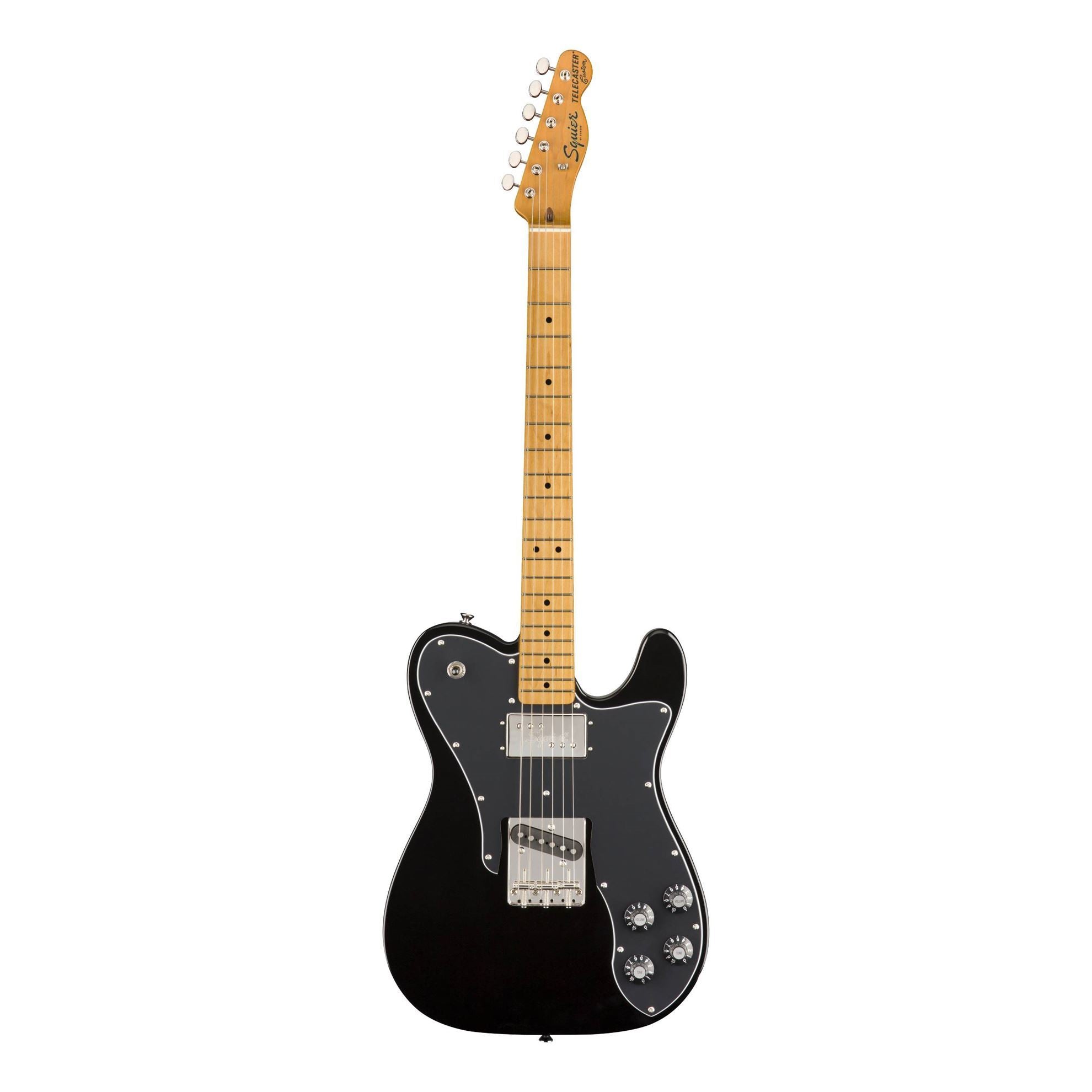 Squier Classic Vibe 70s Telecaster Custom Electric Guitar - Maple Neck - Black