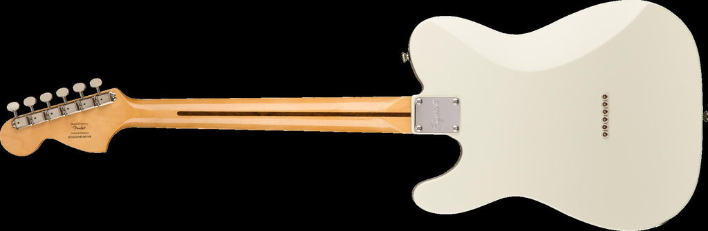 Squier Classic Vibe 70s Telecaster Deluxe Electric Guitar - Maple Neck - Olympic White