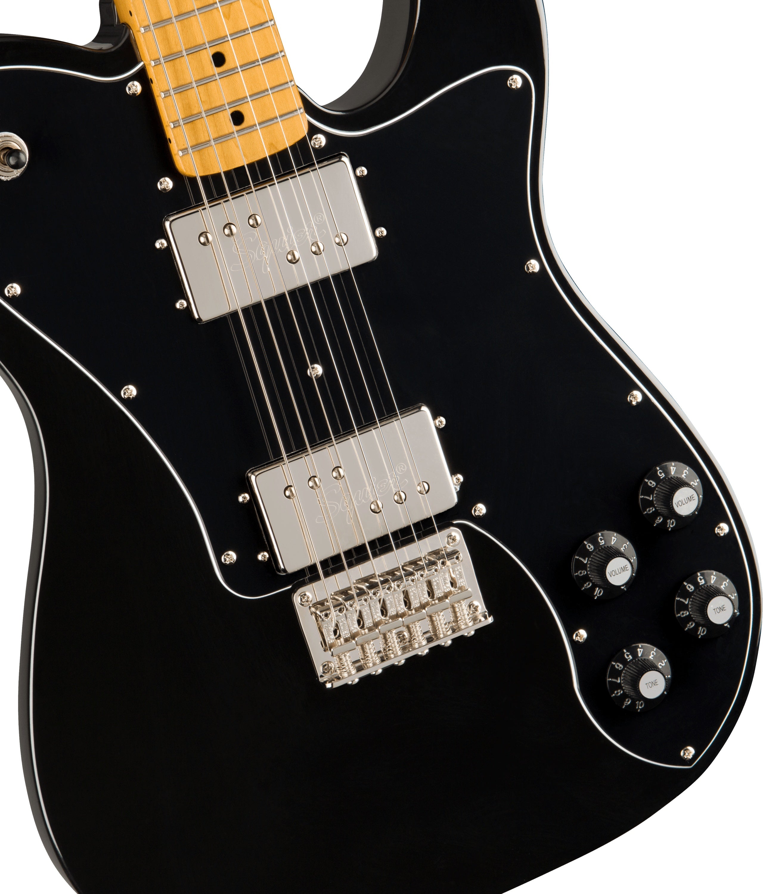 Squier Classic Vibe 70s Telecaster Deluxe Electric Guitar MN Black