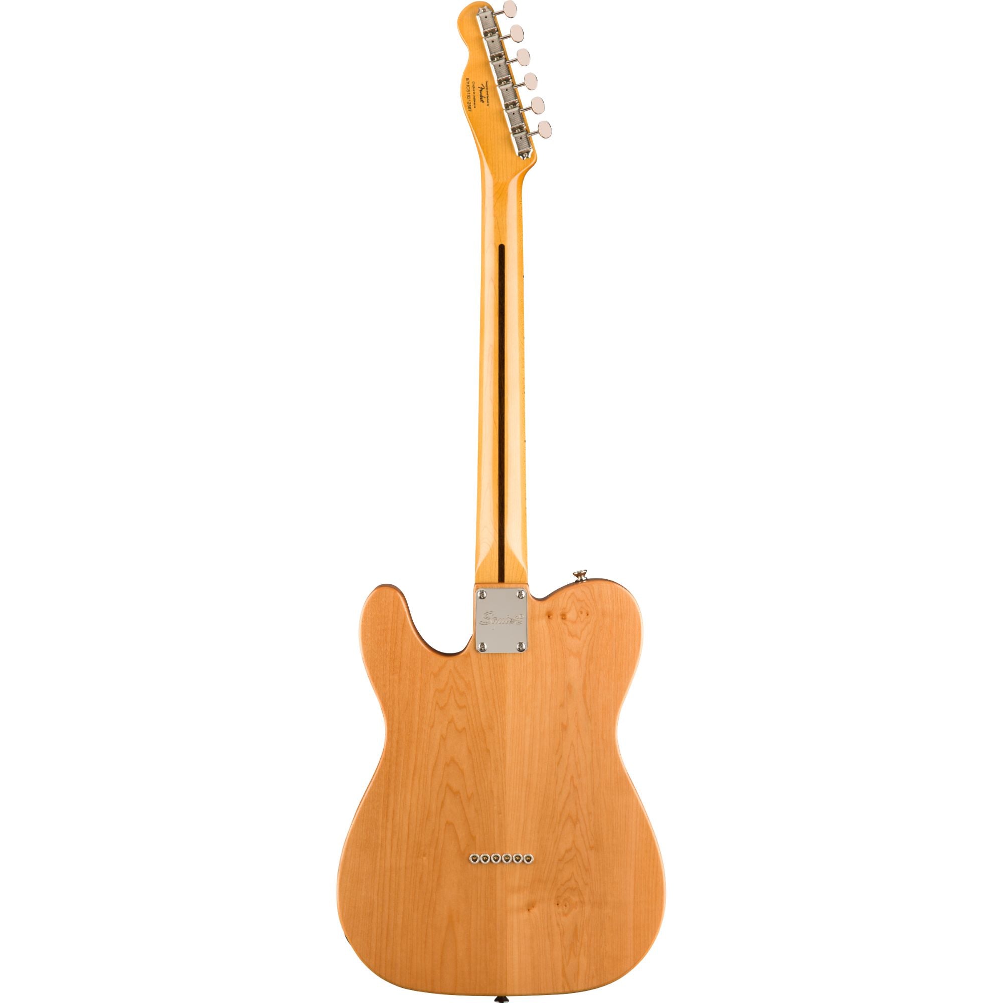 Squier Classic Vibe 70s Telecaster Thinline Electric Guitar - Maple Neck - Natural