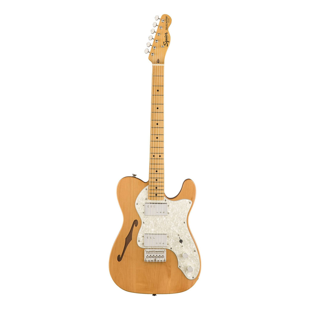 Squier Classic Vibe 70s Telecaster Thinline Electric Guitar - Maple Neck - Natural