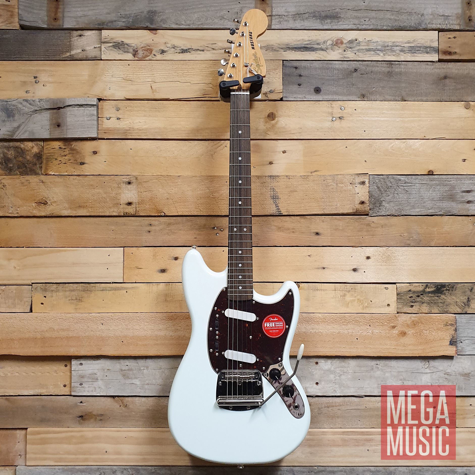 Squier Classic Vibe 60s Mustang Electric Guitar - Laurel Fretboard - Sonic Blue