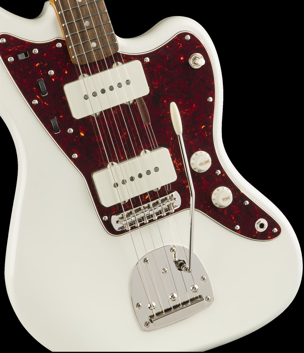 Squier Classic Vibe 60s Jazzmaster Electric Guitar - Laurel Fretboard - Olympic White