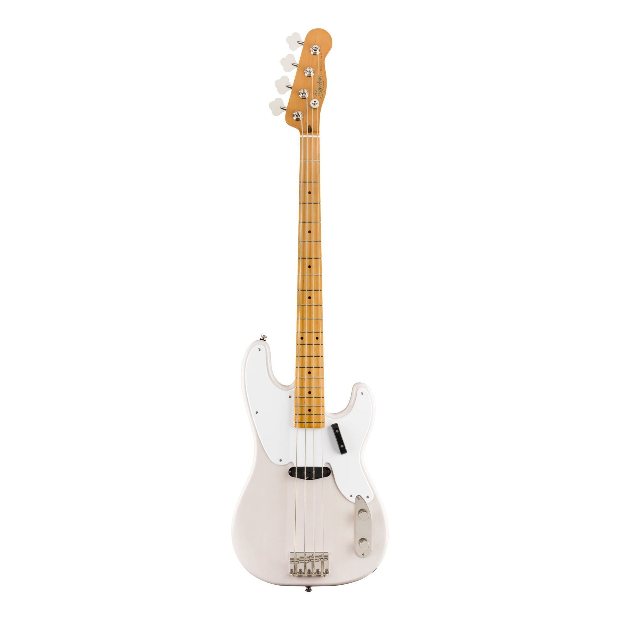Squier Classic Vibe 50s Precision Bass Guitar - Maple Neck - White Blonde