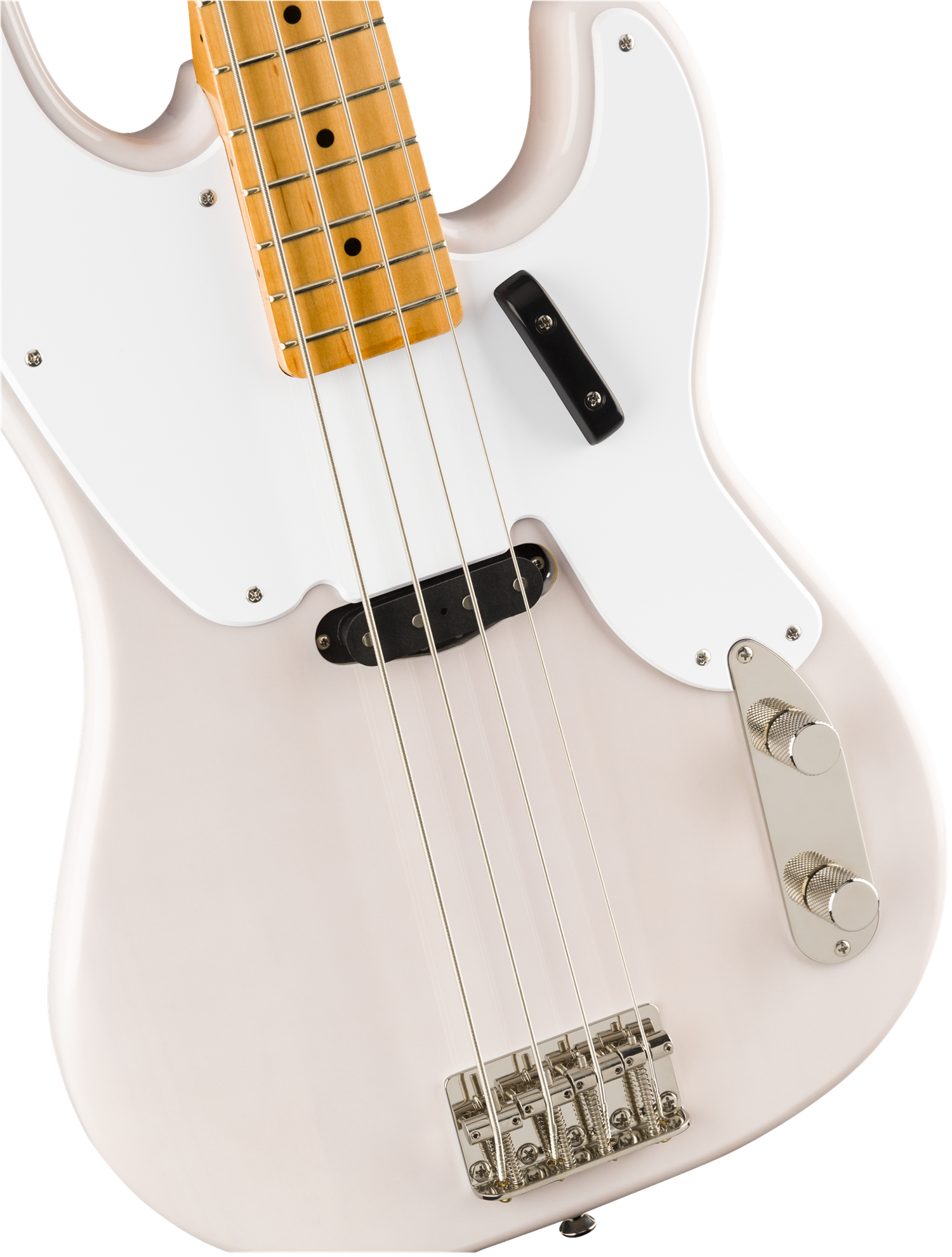Squier Classic Vibe 50s Precision Bass Guitar - Maple Neck - White Blonde