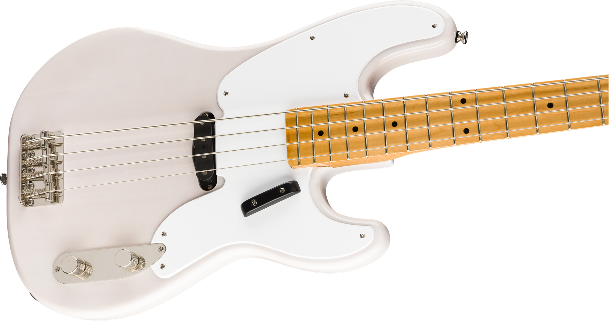 Squier Classic Vibe 50s Precision Bass Guitar - Maple Neck - White Blonde
