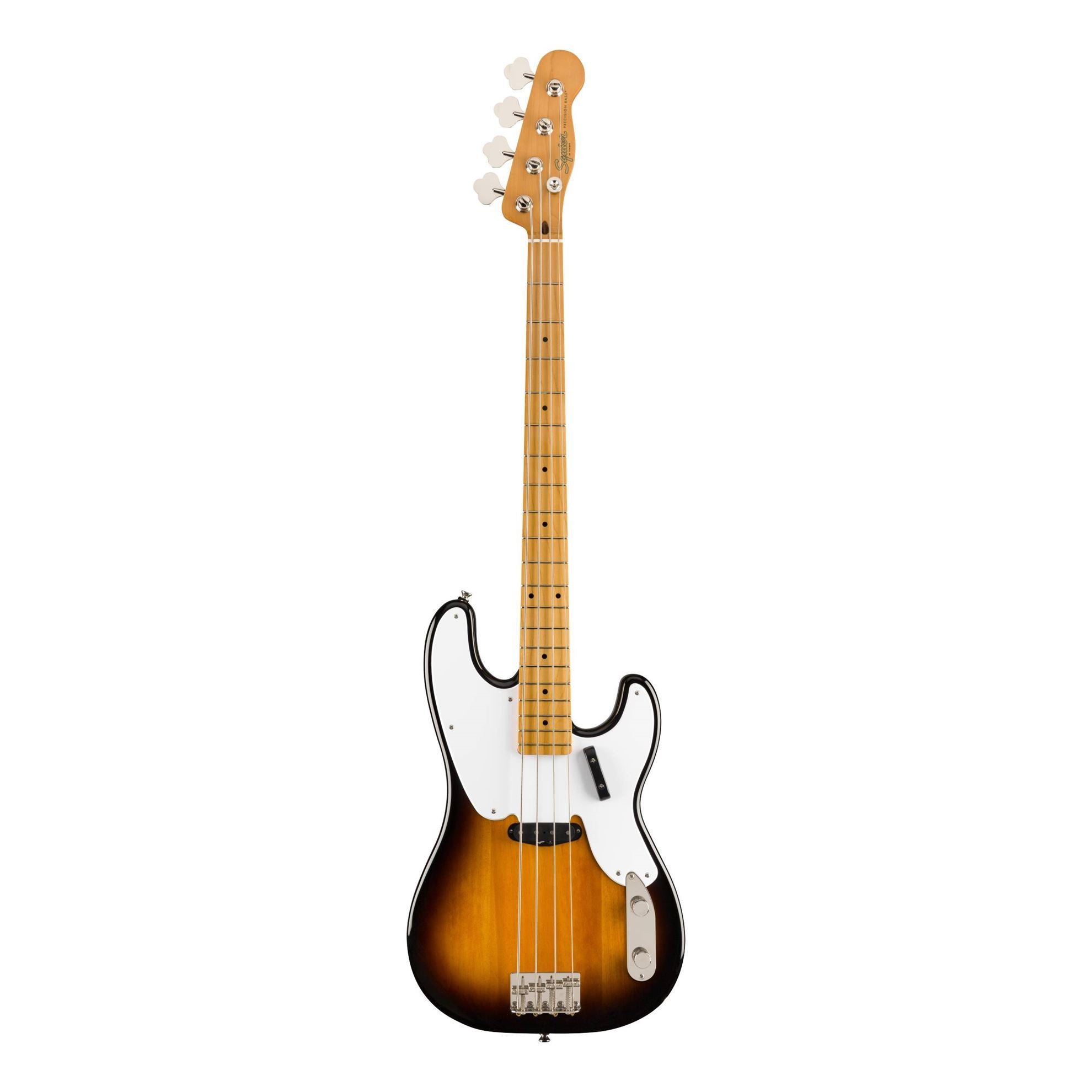 Squier Classic Vibe 50s Precision Bass Guitar - Maple Neck - 2-Colour Sunburst