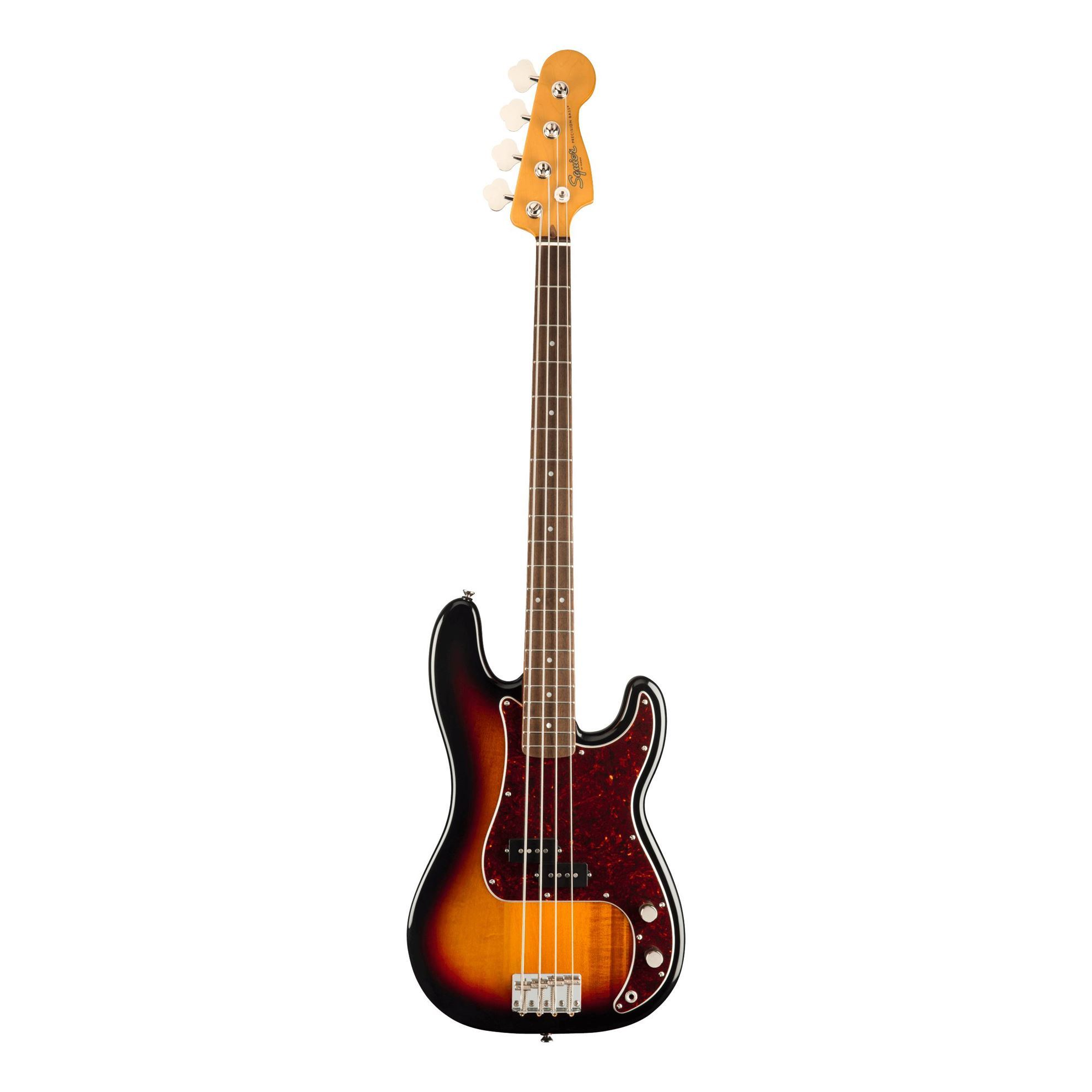Squier Classic Vibe 60s Precision Bass Guitar - LRL - 3-Colour Sunburst