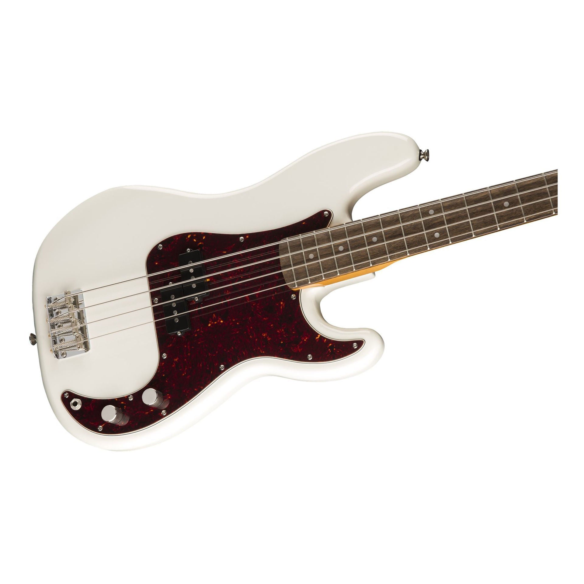 Squier Classic Vibe 60s Precision Bass Guitar - Laurel Fretboard - Olympic White
