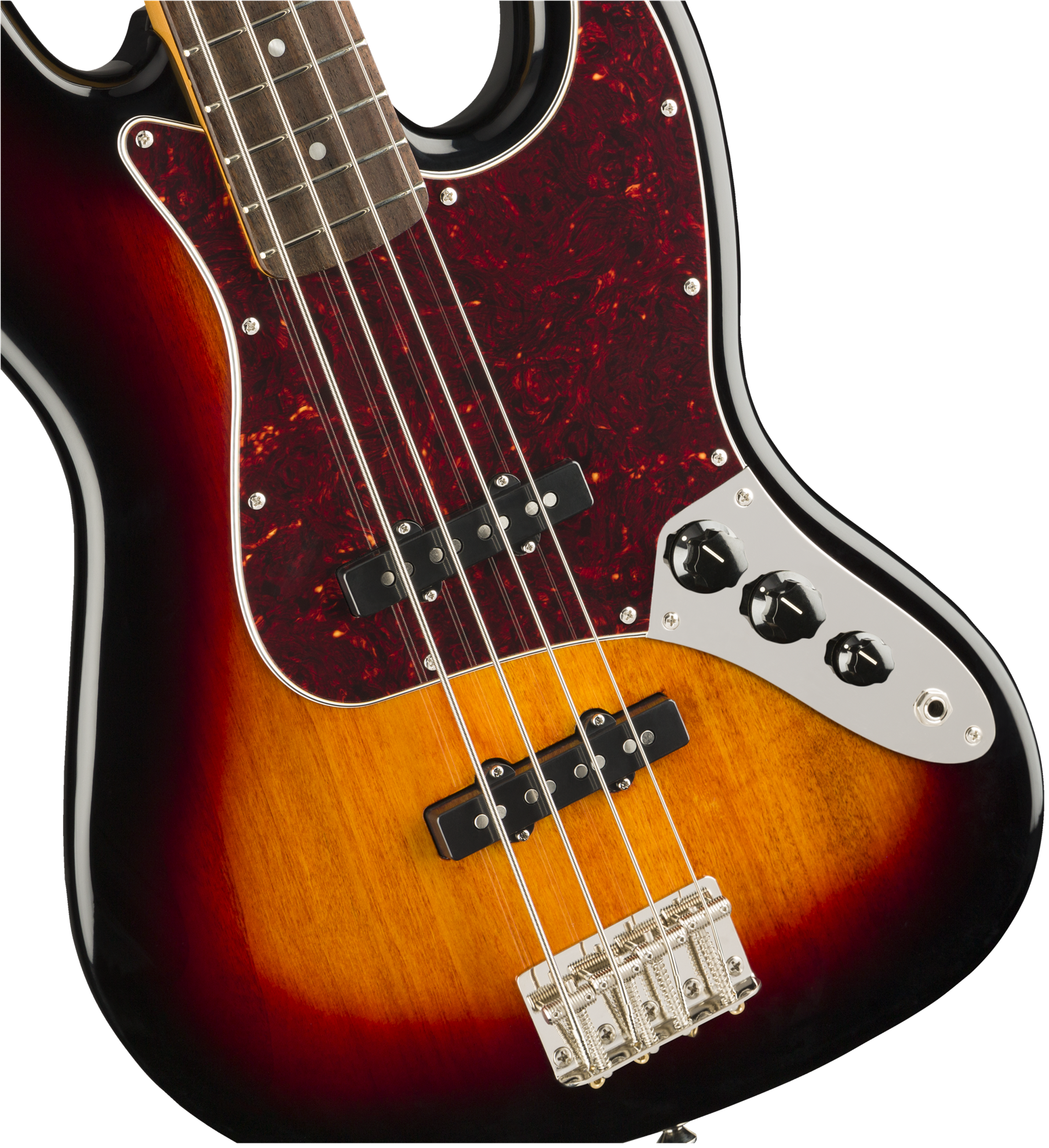 Squier Classic Vibe 60s Jazz Bass Guitar - Laurel Fretboard - 3-Colour Sunburst