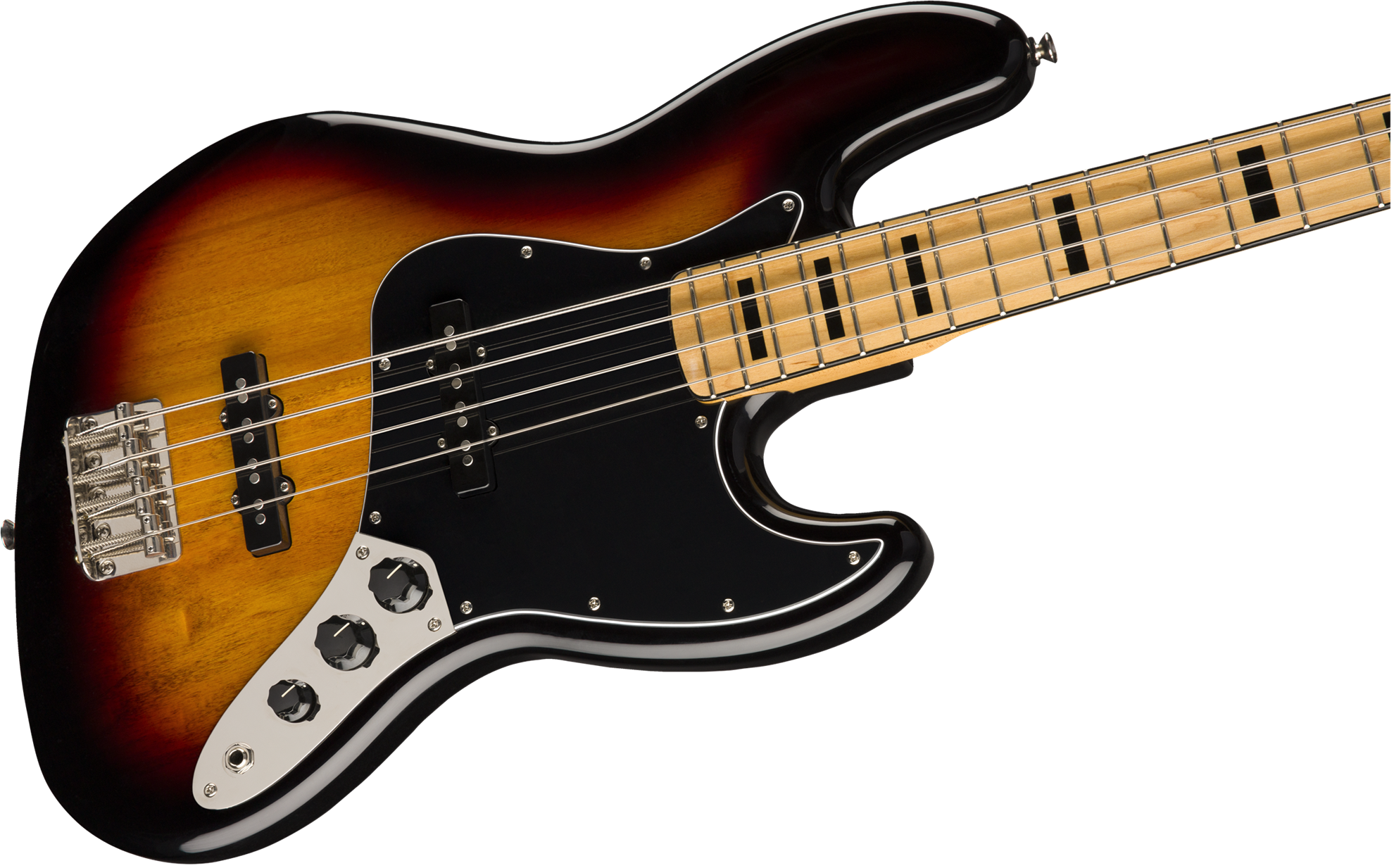 Squier Classic Vibe '70s Jazz Bass with Maple Fretboard - 3 Colour Sunburst