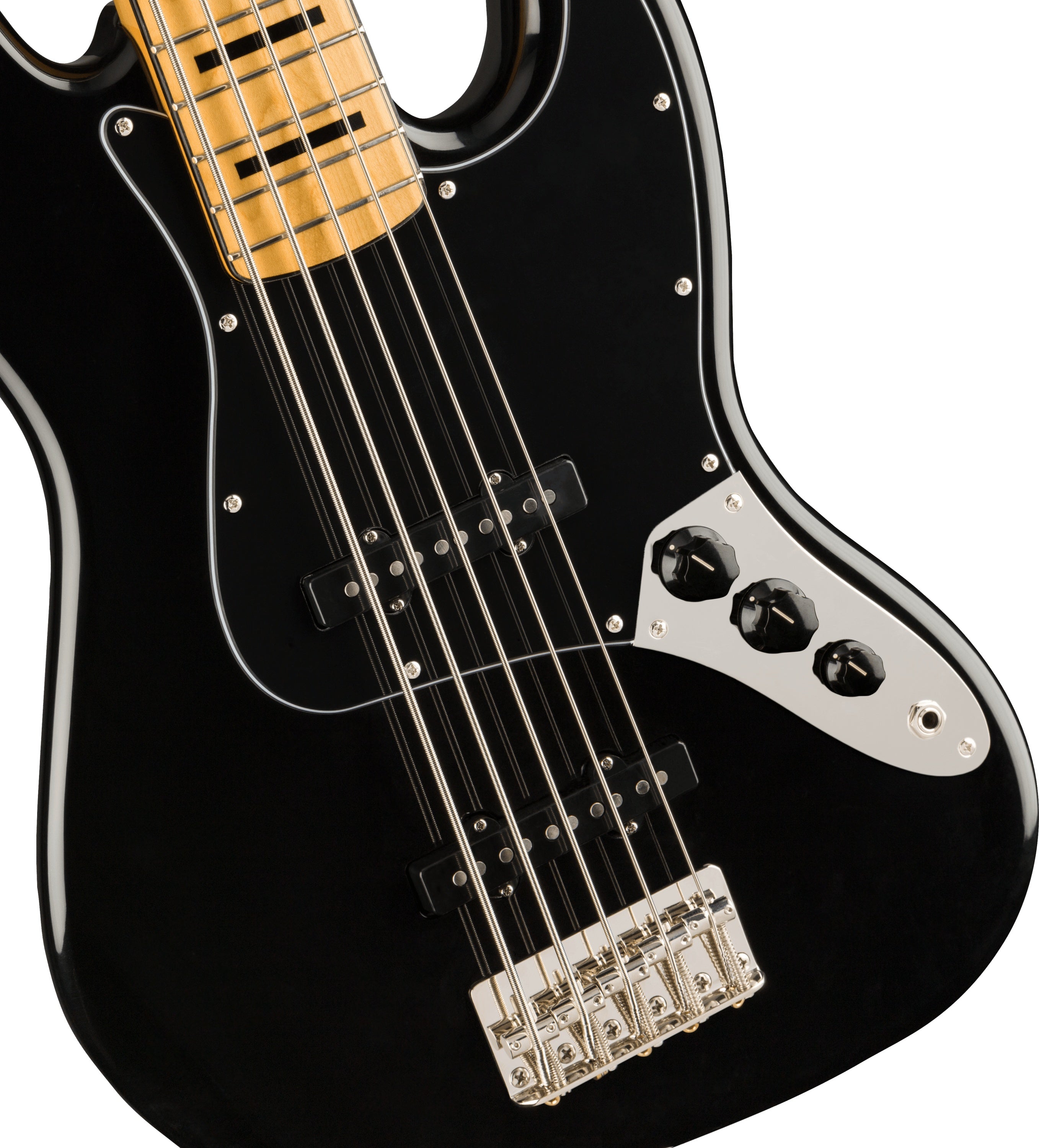Squier Classic Vibe 70s Jazz Bass V - MN - Black