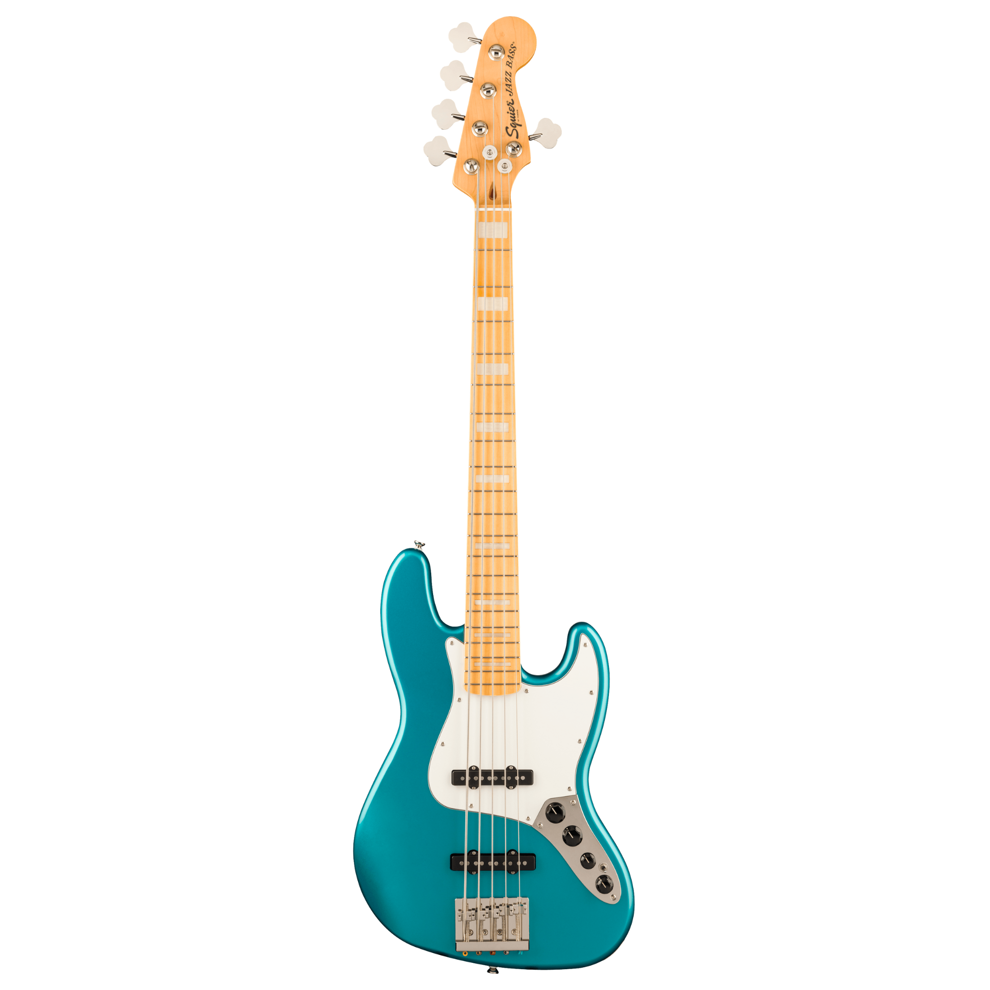 Squier Classic Vibe Active '70s Jazz Bass V M FB - Ocean Turquoise