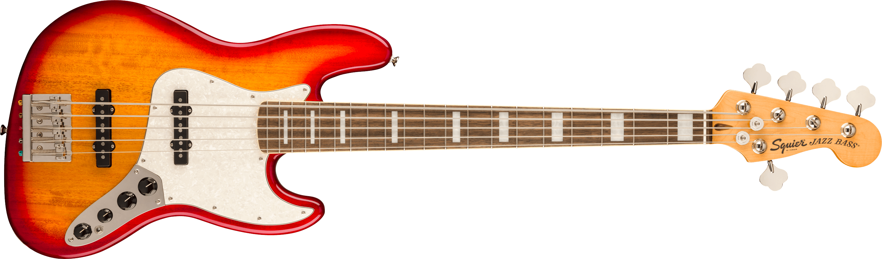 Squier Classic Vibe Active '70s Jazz Bass V LRL FB - Sienna Sunburst