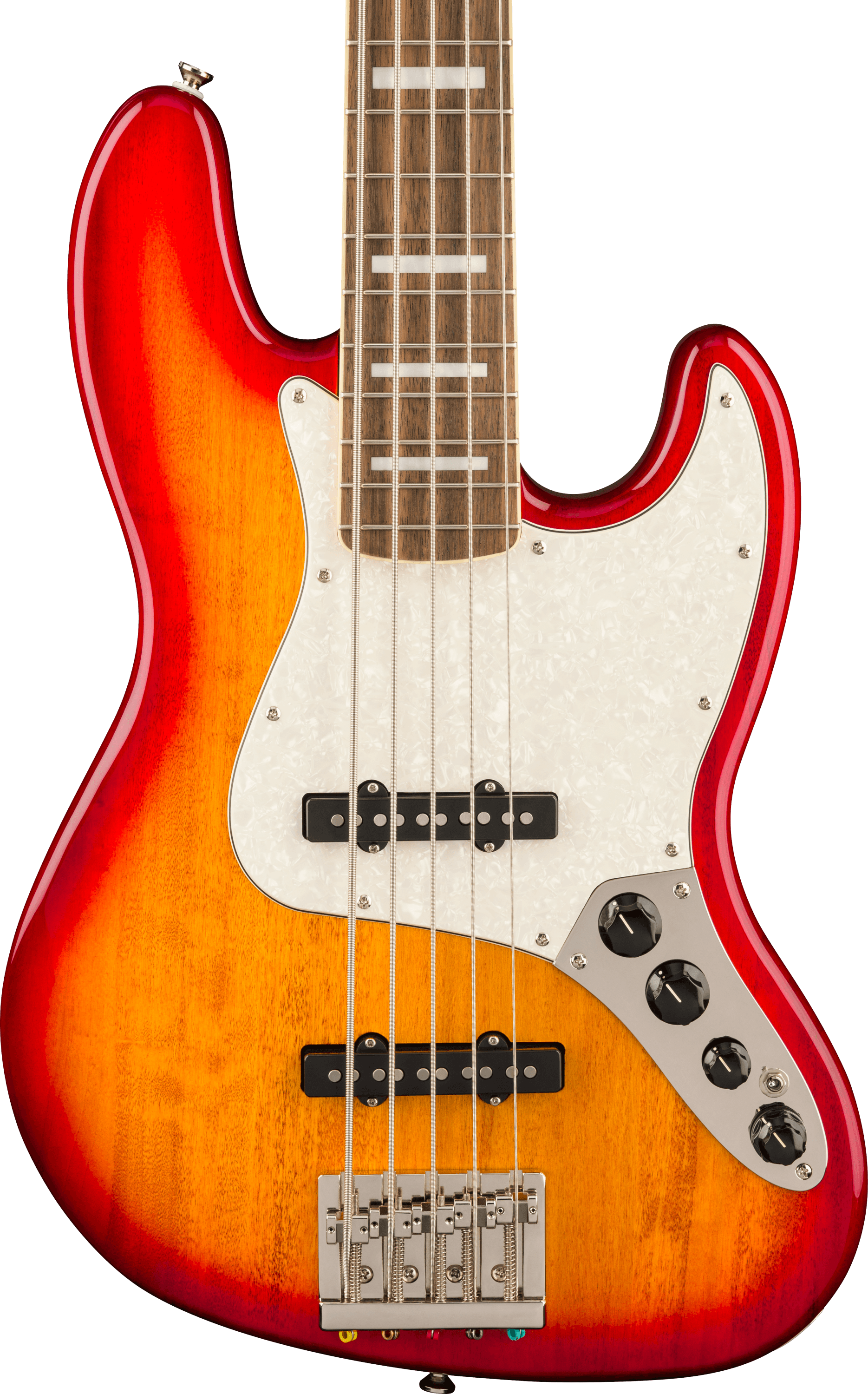 Squier Classic Vibe Active '70s Jazz Bass V LRL FB - Sienna Sunburst