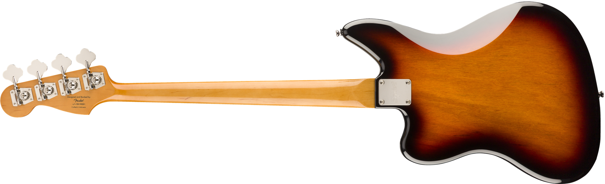 Squier Classic Vibe Jaguar Bass Guitar - Laurel Fretboard - 3-Colour Sunburst