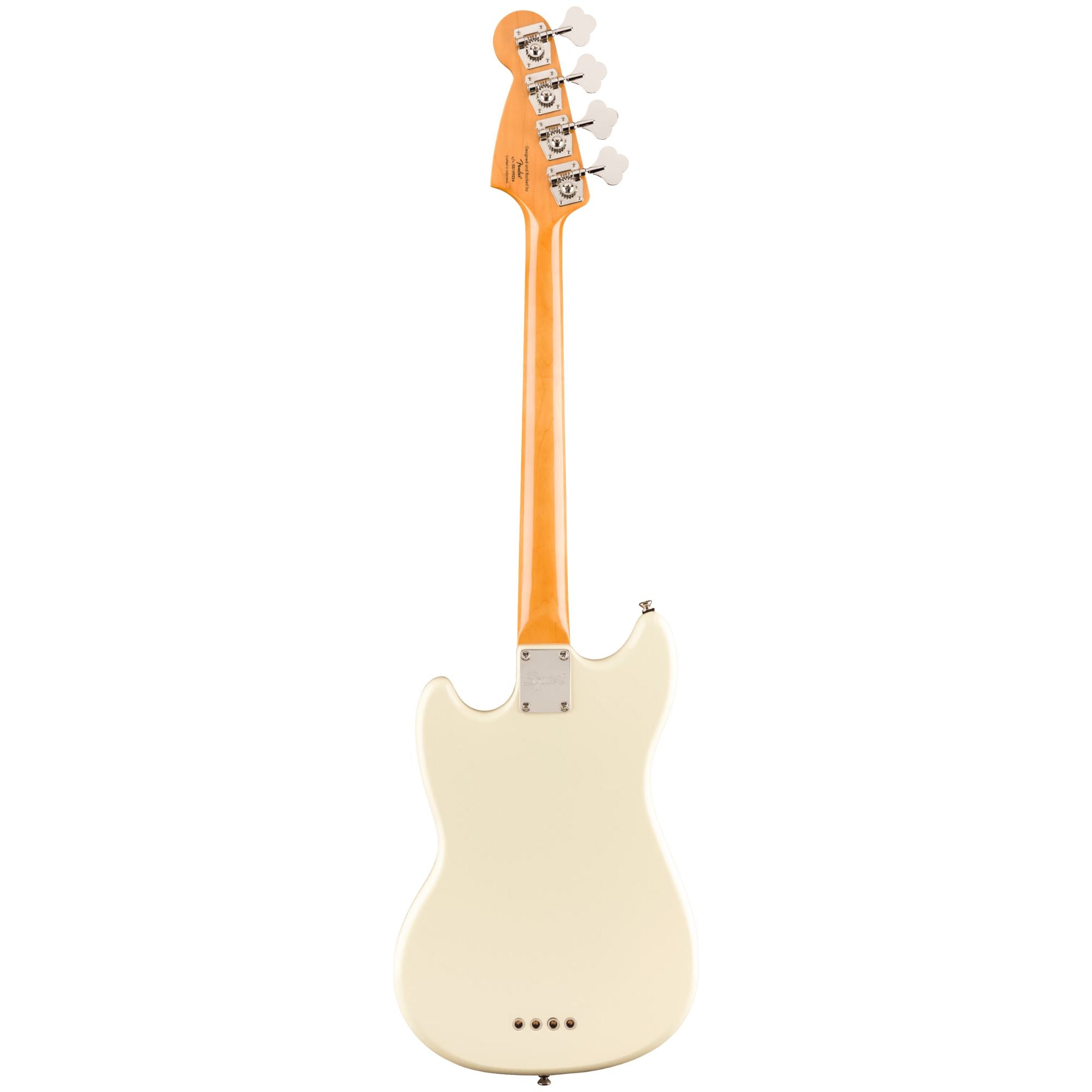 Squier Classic Vibe 60s Mustang Bass Guitar - LRL - Olympic White