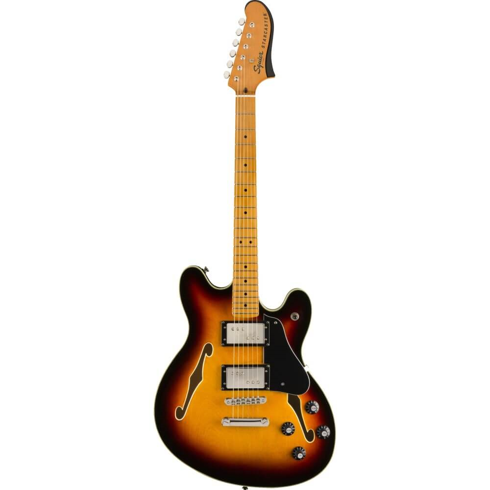 Squier Classic Vibe Starcaster Semi-Hollow Body Electric Guitar - 3-Colour Sunburst