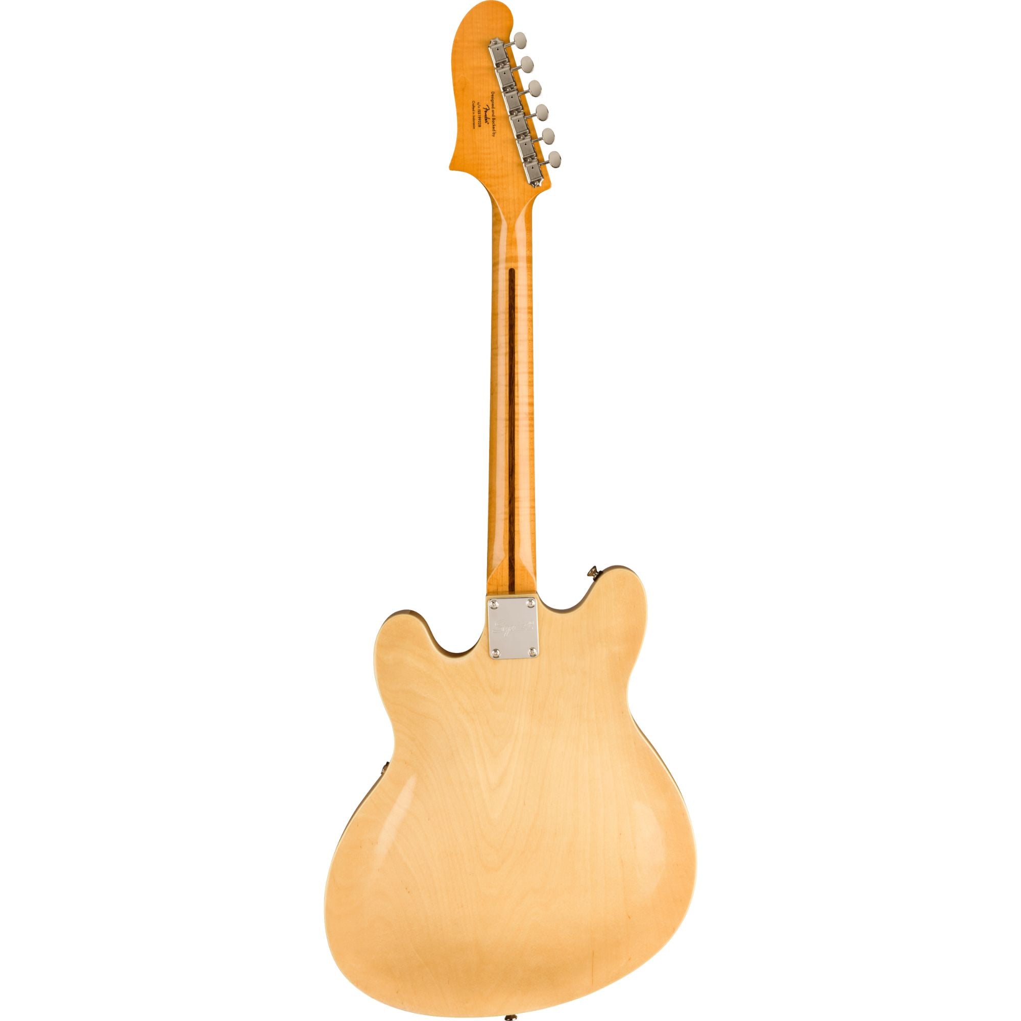 Squier Classic Vibe Starcaster Semi-Hollow Body Electric Guitar - Natural