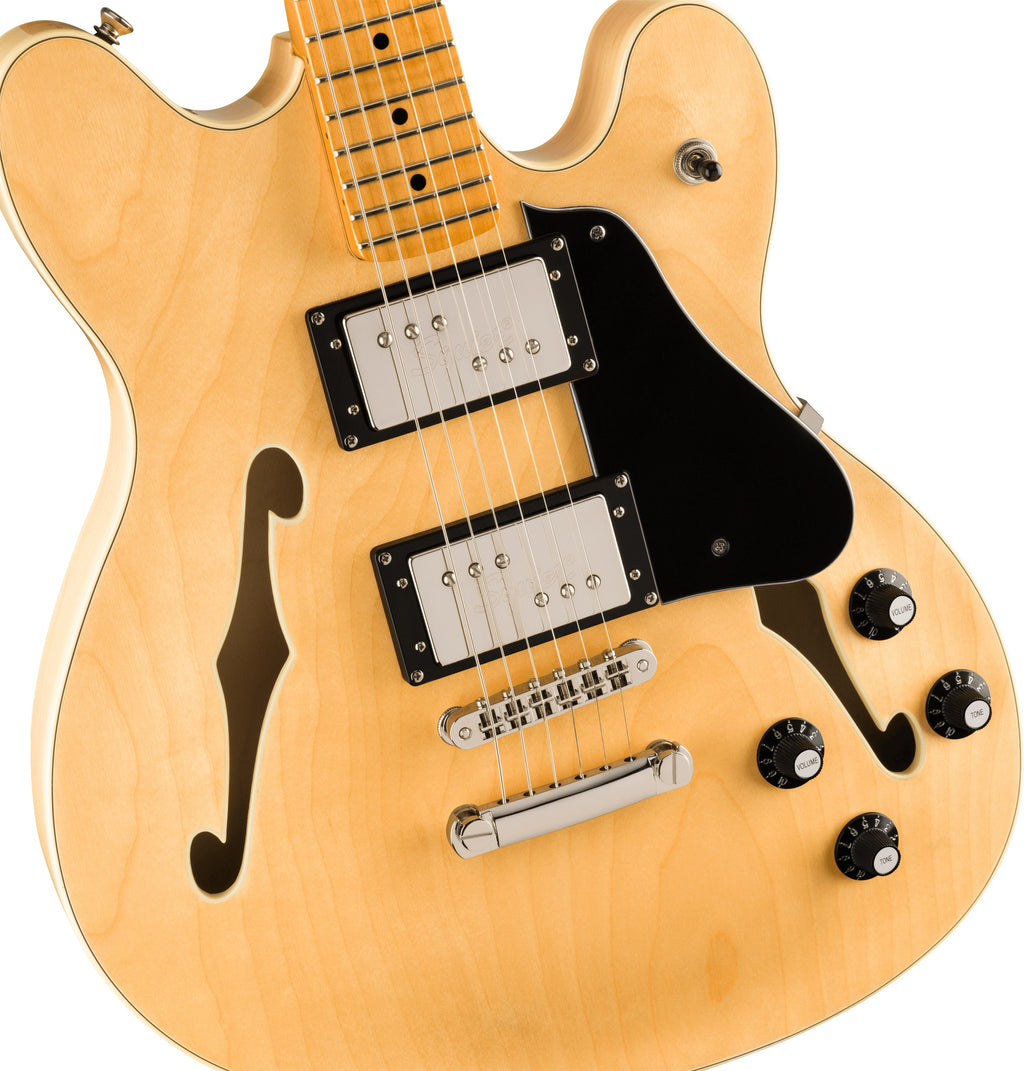 Squier Classic Vibe Starcaster Semi-Hollow Body Electric Guitar - Natural