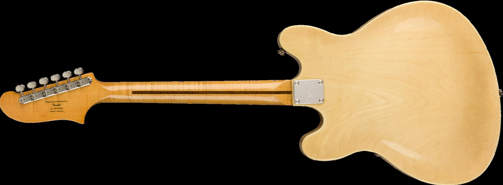 Squier Classic Vibe Starcaster Semi-Hollow Body Electric Guitar - Natural