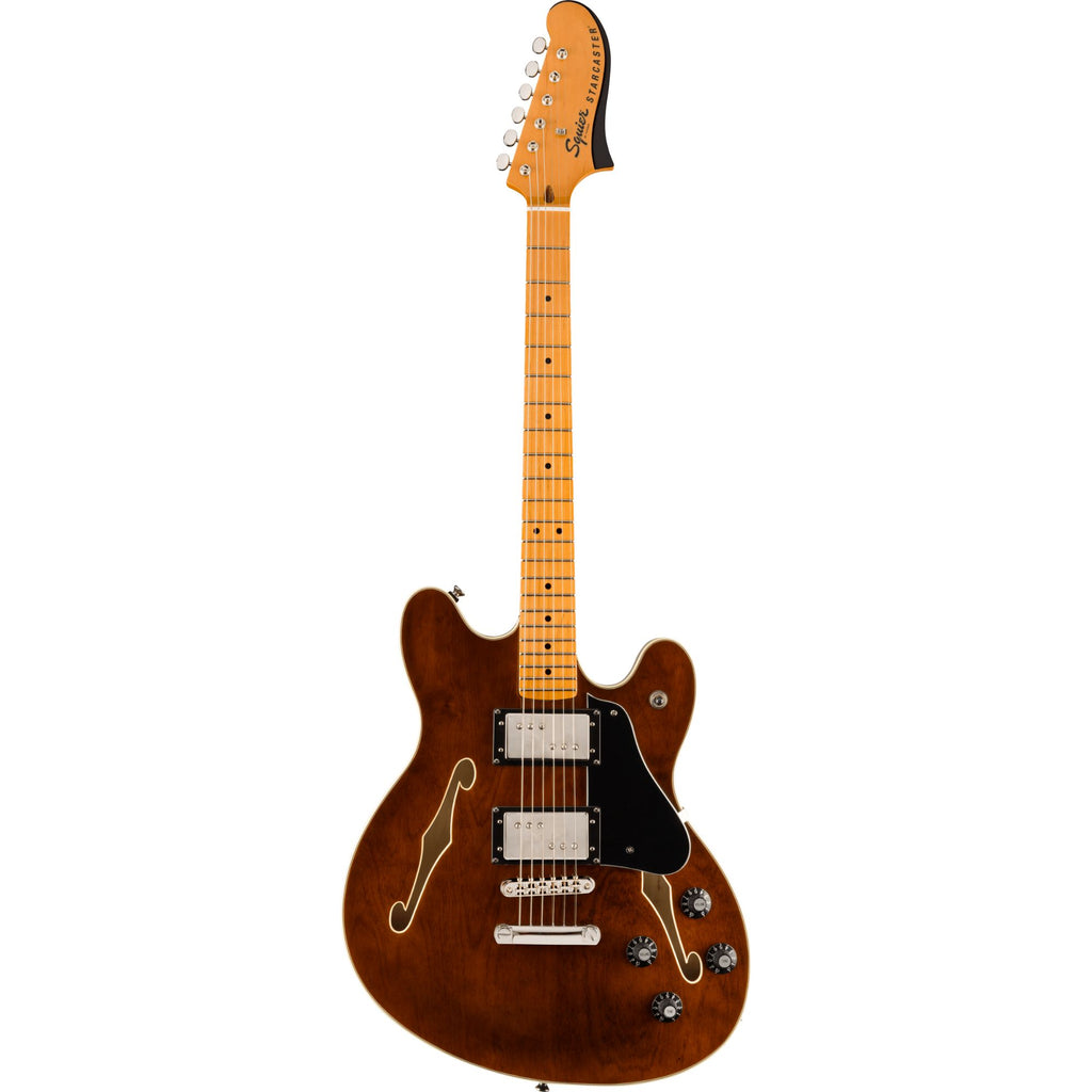 Squier Classic Vibe Starcaster Semi-Hollow Body Electric Guitar - Walnut