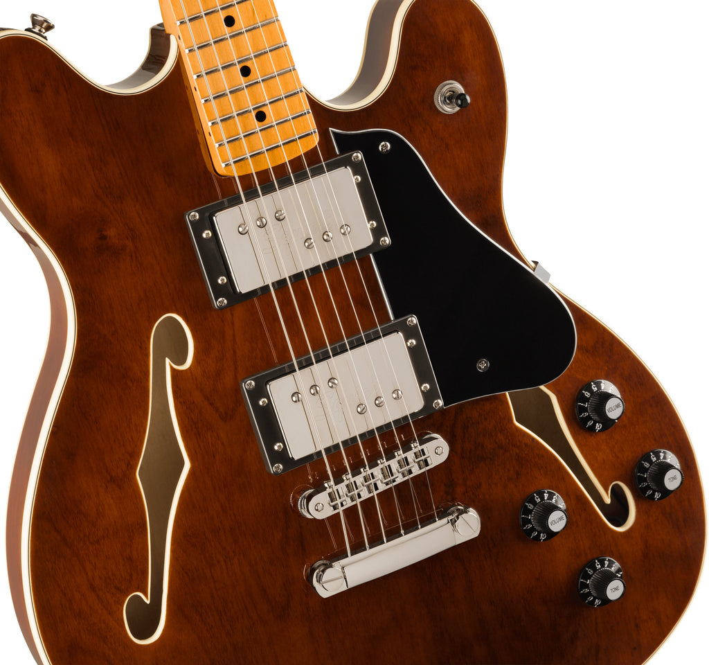 Squier Classic Vibe Starcaster Semi-Hollow Body Electric Guitar - Walnut