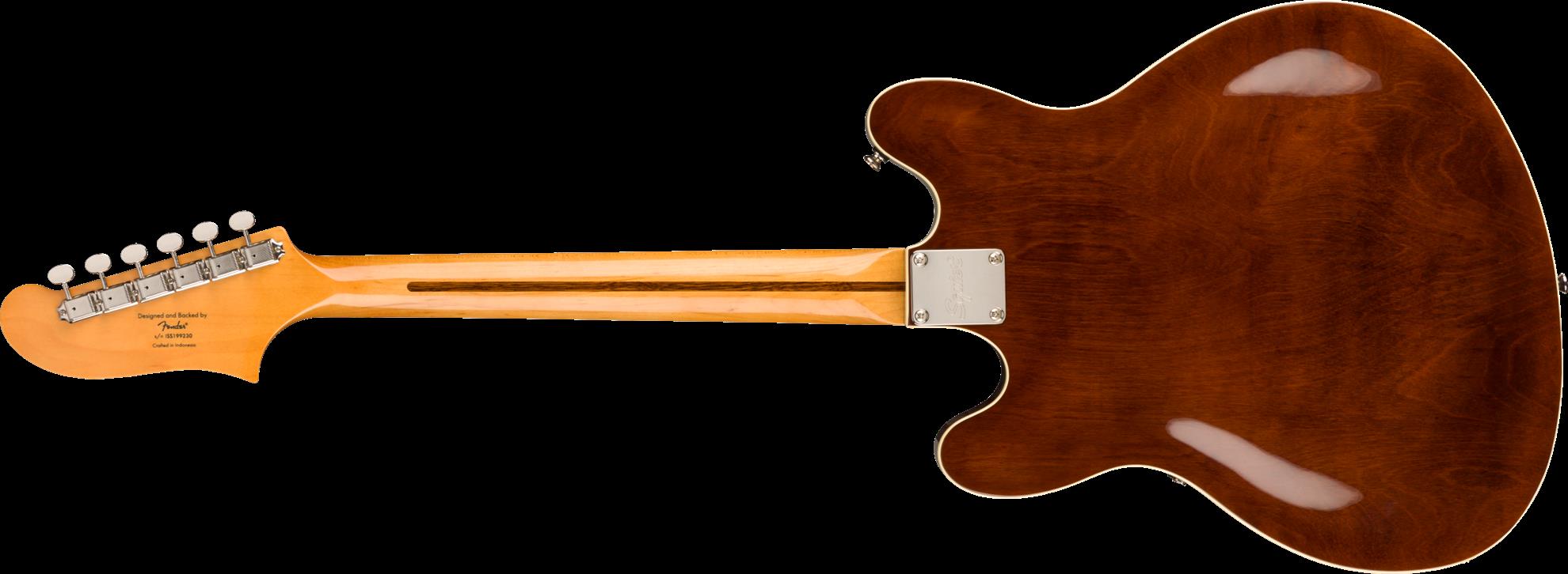 Squier Classic Vibe Starcaster Semi-Hollow Body Electric Guitar - Walnut