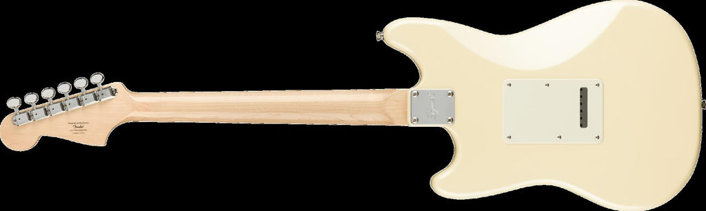 Squier Paranormal Cyclone Electric Guitar - Laurel Fingerboard - Tortoiseshell Pickguard - Pearl White