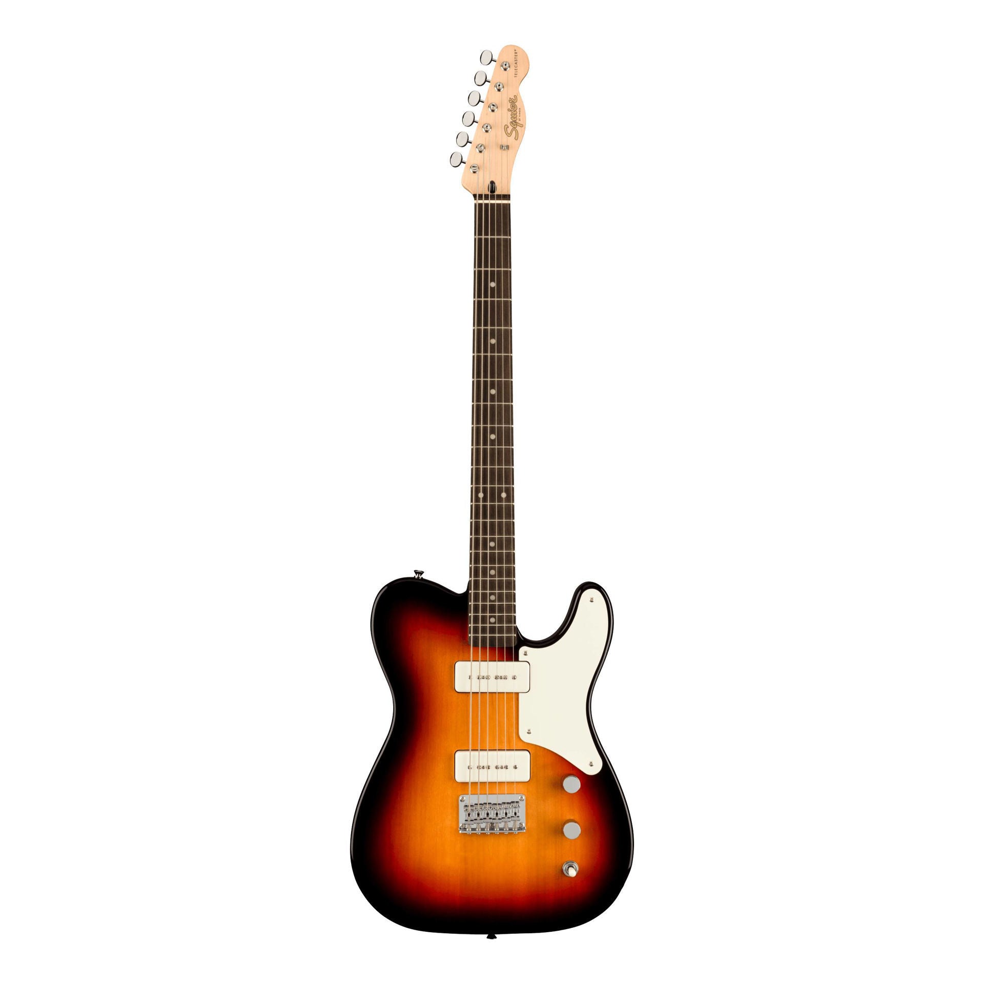 Squier Paranormal Baritone Cabronita Telecaster Electric Guitar - Laurel Fingerboard - Parchment Pickguard - 3-Color Sunburst