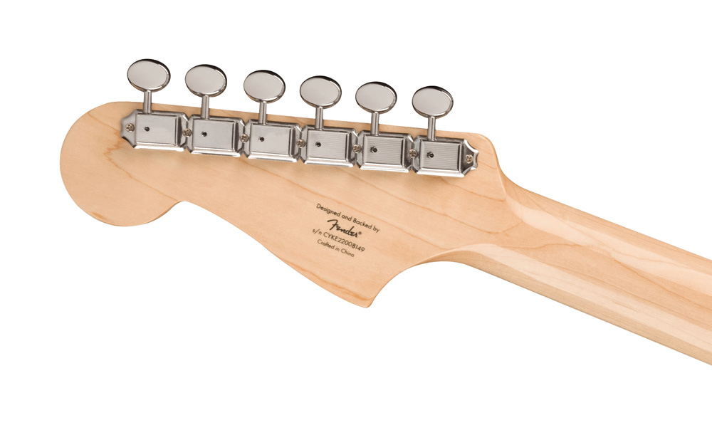 Squier Paranormal Strat-O-Sonic Electric Guitar with Laurel Fingerboard in Vintage Blonde