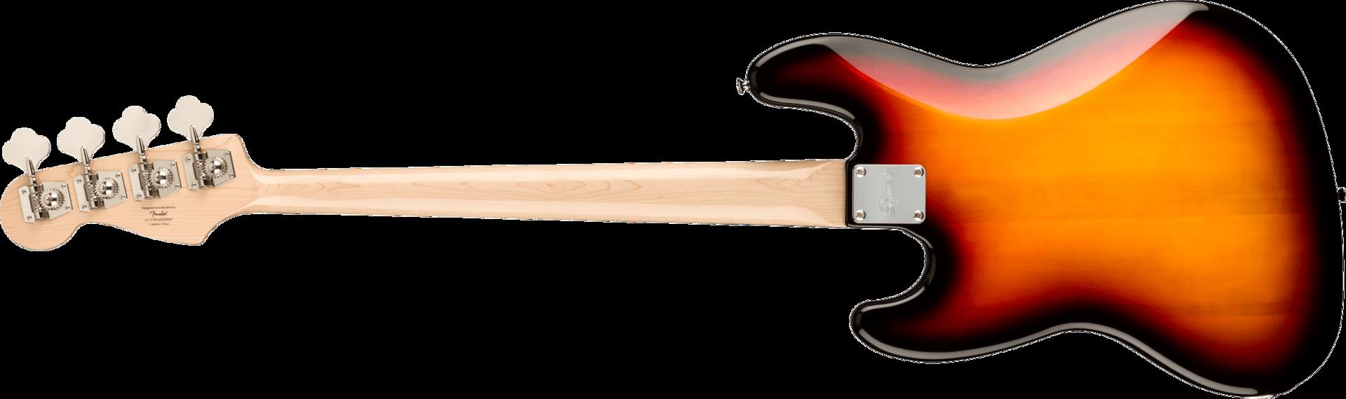 Squier Paranormal Jazz Bass ''54 Bass Guitar - Maple Fingerboard - Tortoiseshell Pickguard - 3-Color Sunburst