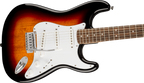 Squier Affinity Series Stratocaster, Laurel Fingerboard, White Pickguard, 3-Color Sunburst