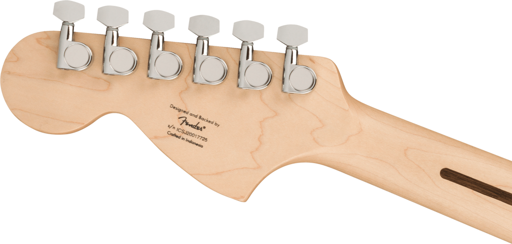 Squier Affinity Series Stratocaster, Maple Fingerboard, White Pickguard, Olympic White