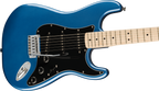 Squier Affinity Series Stratocaster, Maple Fingerboard, Black Pickguard, Lake Placid Blue