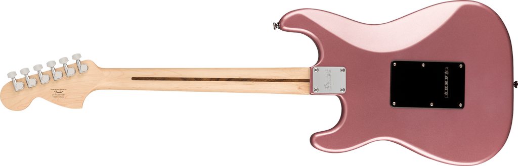 Squier Affinity Series Stratocaster, Maple Fingerboard, Black Pickguard, Burgundy Mist Metallic