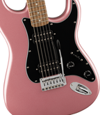Squier Affinity Series Stratocaster, Maple Fingerboard, Black Pickguard, Burgundy Mist Metallic