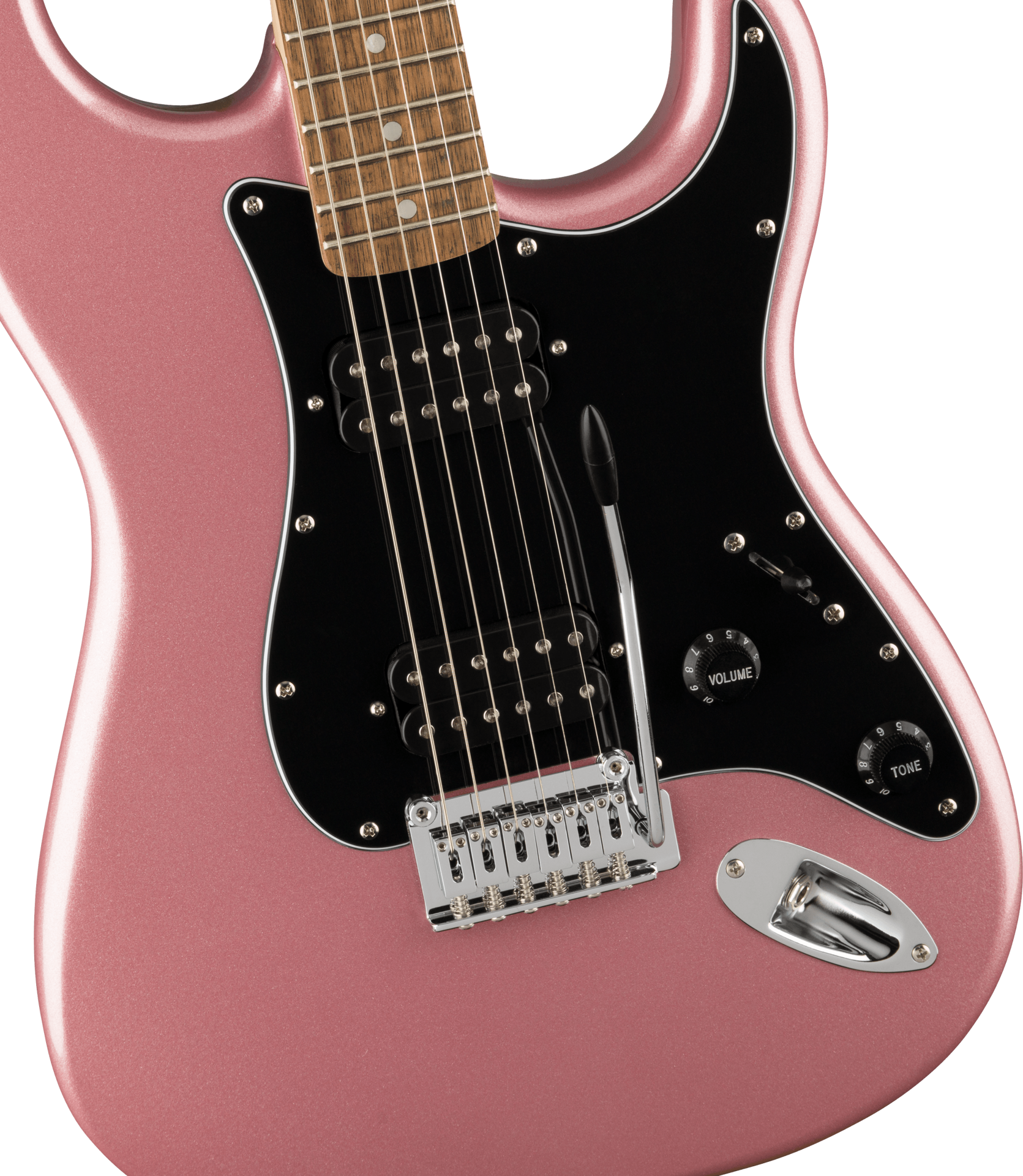Squier Affinity Series Stratocaster, Maple Fingerboard, Black Pickguard, Burgundy Mist Metallic