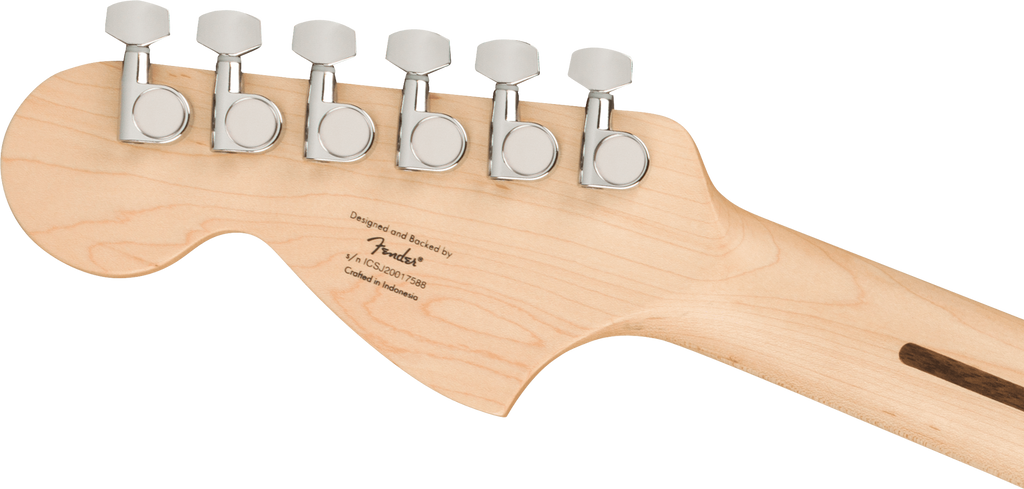 Squier Affinity Series Stratocaster, Maple Fingerboard, Black Pickguard, Burgundy Mist Metallic