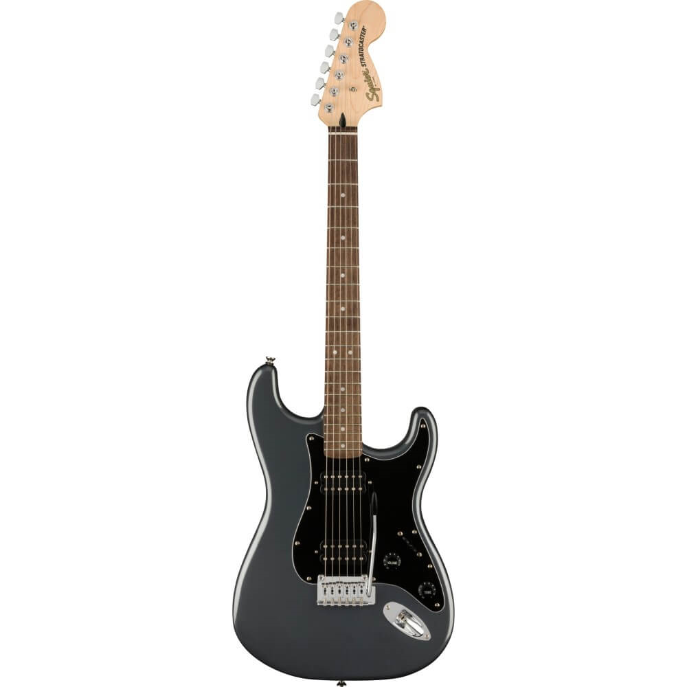Squier Affinity Series Stratocaster HH with Laurel Fretboard - Charcoal Frost Metallic