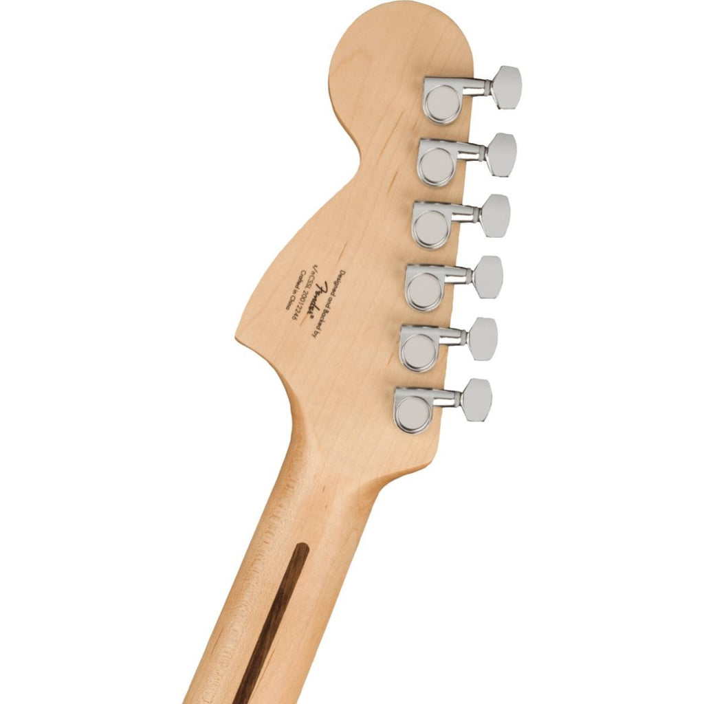 Squier 0378100583 — headstock rear detail