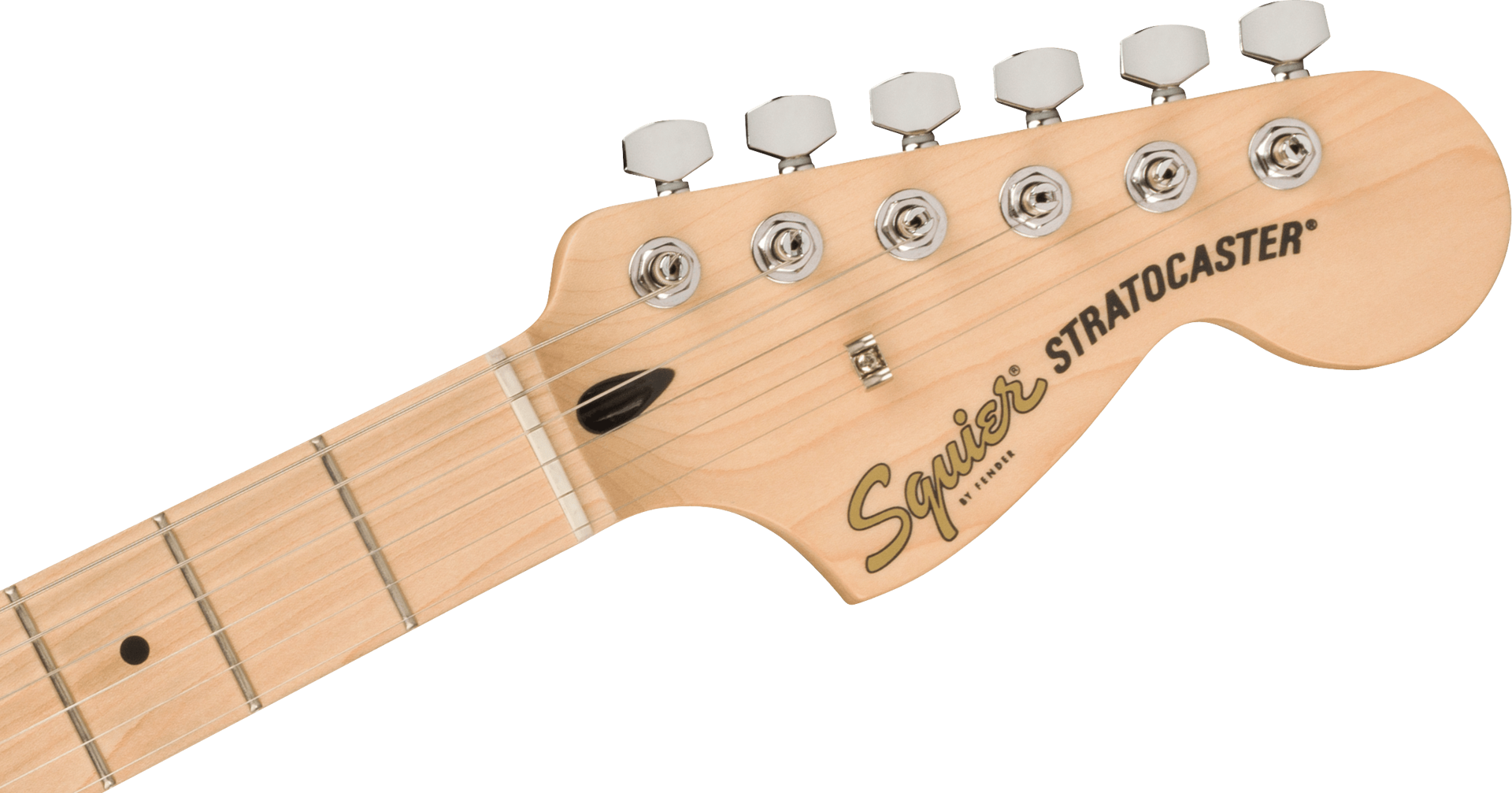 Squier Affinity Series Stratocaster FMT HSS, Maple Fingerboard, White Pickguard, Sienna Sunburst